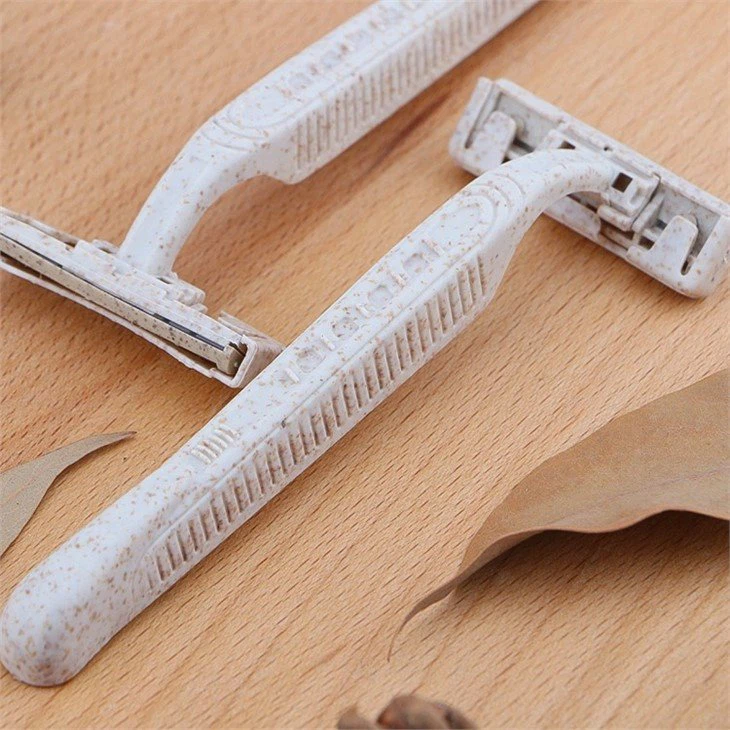 Eco-friendly Disposable Wheat Straws Shaving Razor