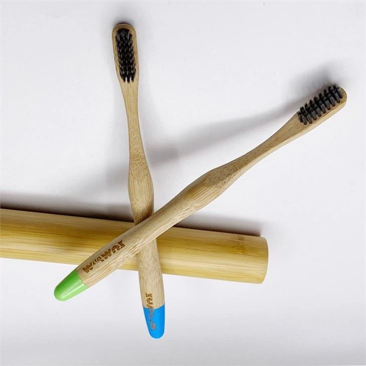 private logo biodegradable bamboo toothbrush