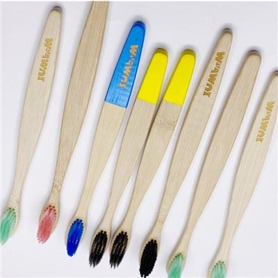 Nylon4 BPA خالية من شعيرات فرشاة أسنان من الخيزران